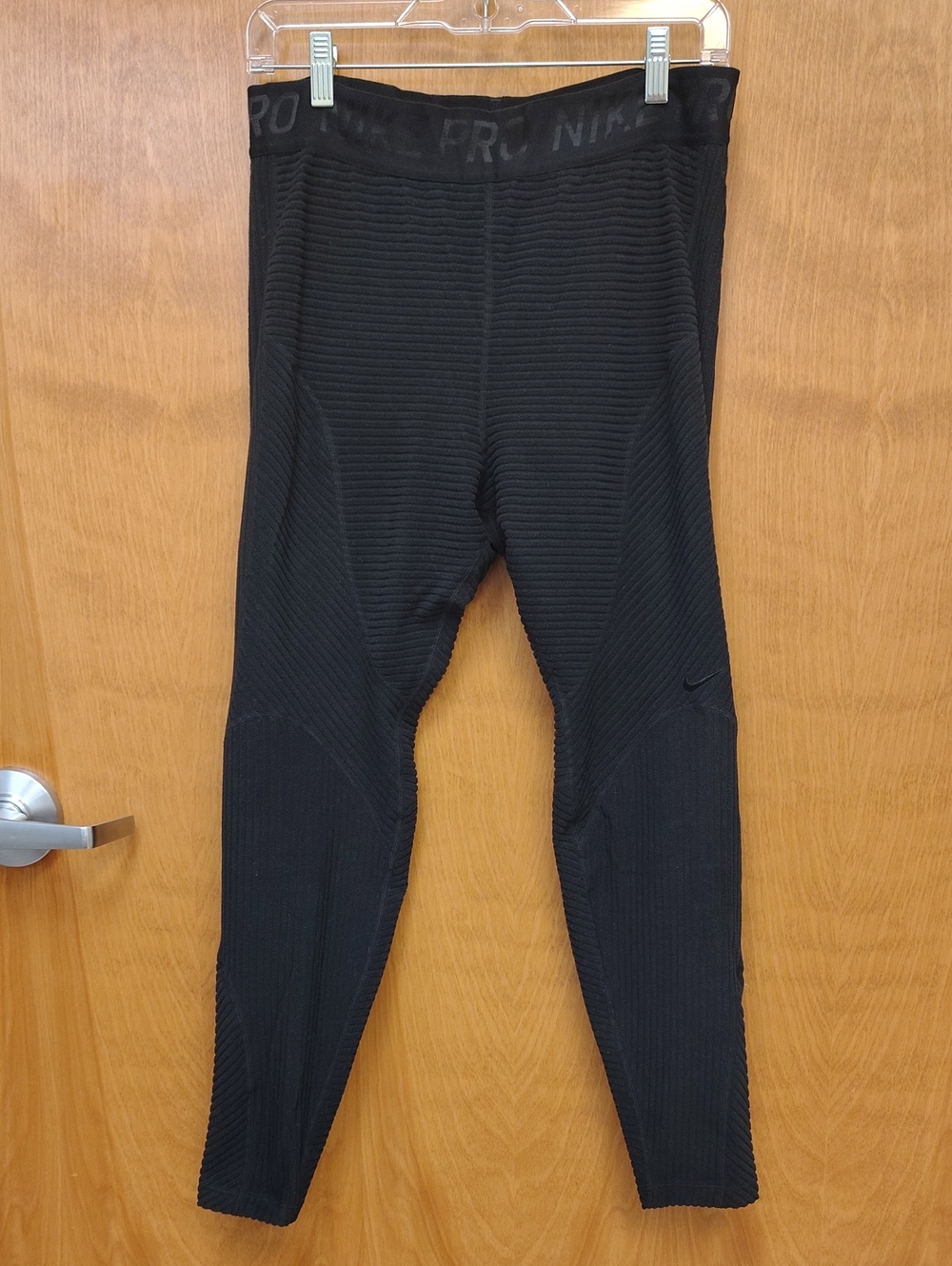 Nike Pro Women's Hyperwarm Velour Ribbed Tights